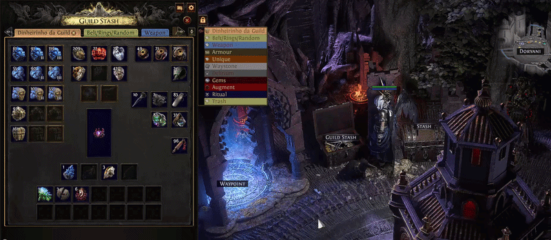 Abas do baú da guild Corrompi e me arrependi